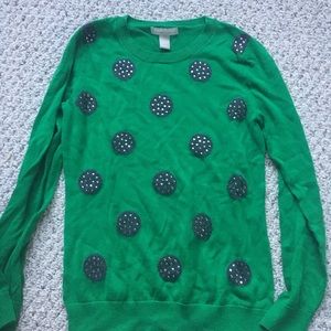 NWOT Banana Republic Polka Dot Sweater